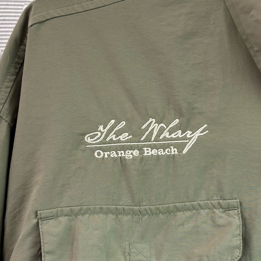 Columbia PFG long sleeve The Wharf Orange Beach size large - Picture 2 of 4